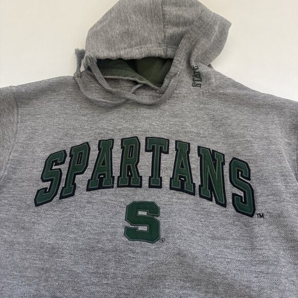 Colloseum San Jose State Spartans Hooded Sweatshirt Gray Hoodie Embroidered M - Picture 2 of 10